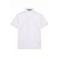 White Cotton Men Polo