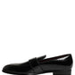 Black Patent Leather Men Loafers Shoes