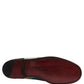 Metallic Blue Silver Leather DG Loafers Shoes