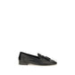 Black Calf Leather Bos Taurus Slip-On Loafers