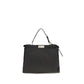Black Calf Leather Bos Taurus Shoulder Bag