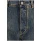 Blue Cotton Jeans Denim