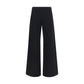 Black Cashmere Casual Pants