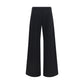 Black Cashmere Casual Pants