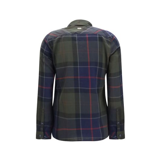 Bicolor Cotton Pattern Shirt