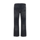 Black Cotton Boyfriend Jeans