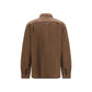 Brown Denim Shirt