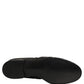 Black Suede Slip On Men Slippers Loafers Shoes