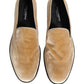 Beige Suede Slip On Slippers Loafers Shoes