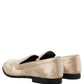 Beige Suede Slip On Slippers Loafers Shoes