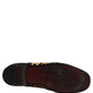 Brown Leopard Calf Hair Flats Loafers Shoes