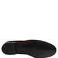 Maroon Suede Slip On Slippers Loafers Shoes