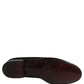 Black Suede Cross Slip On Men Loafers Shoes