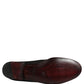 Black Suede Cross Slip On Men Loafers Shoes