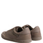 Taupe Saint Tropez Low Top Sneakers Shoes