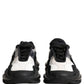 White Black Logo Airmaster Men Sneakers Shoes