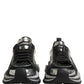 Black Two-Tone Super King Men Sneakers Shoes
