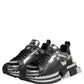 Black Two-Tone Super King Men Sneakers Shoes