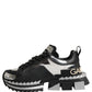 Black Two-Tone Super King Men Sneakers Shoes
