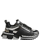Black Two-Tone Super King Men Sneakers Shoes