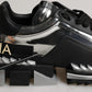 Black Two-Tone Super King Men Sneakers Shoes