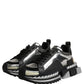 Black Two-Tone Super King Men Sneakers Shoes