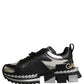 Black Two-Tone Super King Men Sneakers Shoes