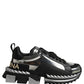 Black Two-Tone Super King Men Sneakers Shoes