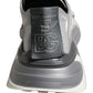 Gray Panelled Low Top Men Sneakers Shoes