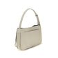 Beige Calf Leather Bos Taurus Shoulder Bag