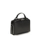 Black Calf Leather Bos Taurus Handbag