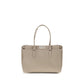 Beige Calf Leather Bos Taurus Shoulder Bag