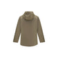 Bicolor Polyester Full-Length Jacket