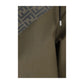 Bicolor Polyester Full-Length Jacket