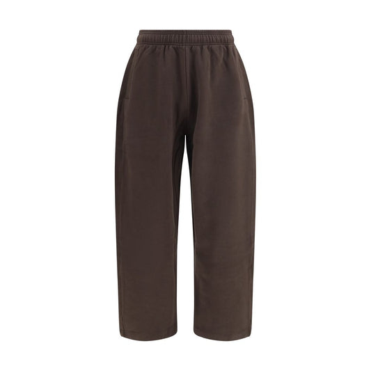 Brown Cotton Joggers (Workout Pants)