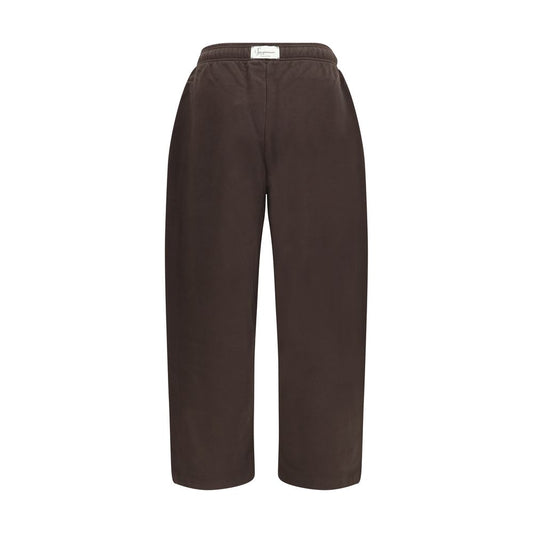 Brown Cotton Joggers (Workout Pants)