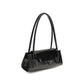 Black Calf Leather Bos Taurus Shoulder Bag