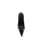 Black Goatskin High Heel Pumps