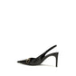 Black Calf Leather Bos Taurus High Heel Pumps