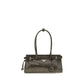 Black Calf Leather Bos Taurus Handbag