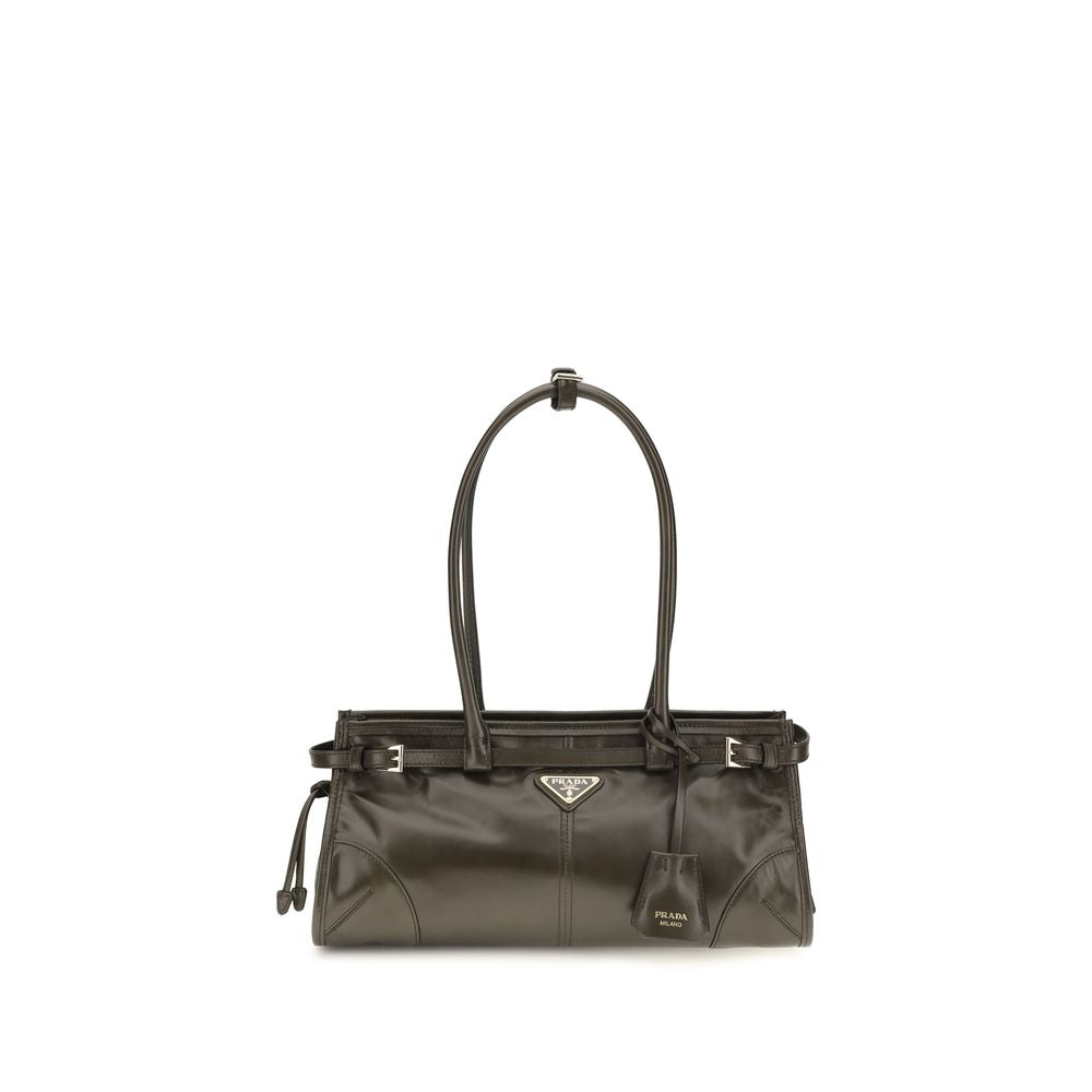 Black Calf Leather Bos Taurus Handbag