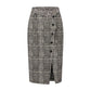 White Cotton Women Skirt