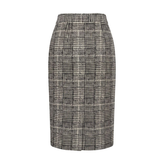 White Cotton Women Skirt