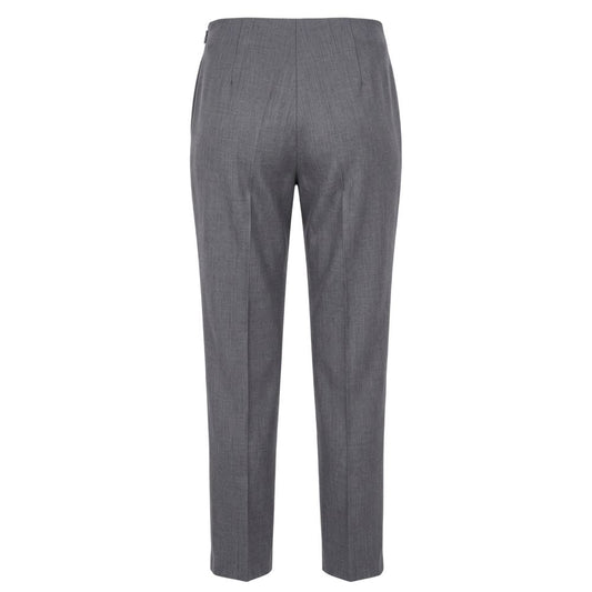 Grey Viscose Women Pant