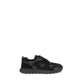 Black Fabric Athletic Sneakers