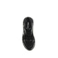 Black Fabric Athletic Sneakers