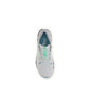 White Fabric Athletic Sneakers