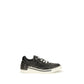 Black Calf Leather Bos Taurus Low Top Sneakers
