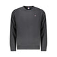Black Cotton Men Sweater