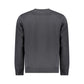 Black Cotton Men Sweater